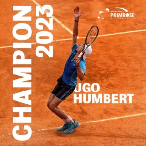 Ugo Humbert, vainqueur 2023 BNP Paribas Primrose