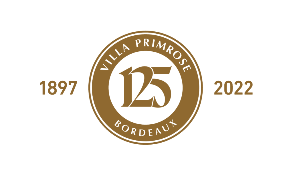 Logo 125 ans de la Villa Primrose