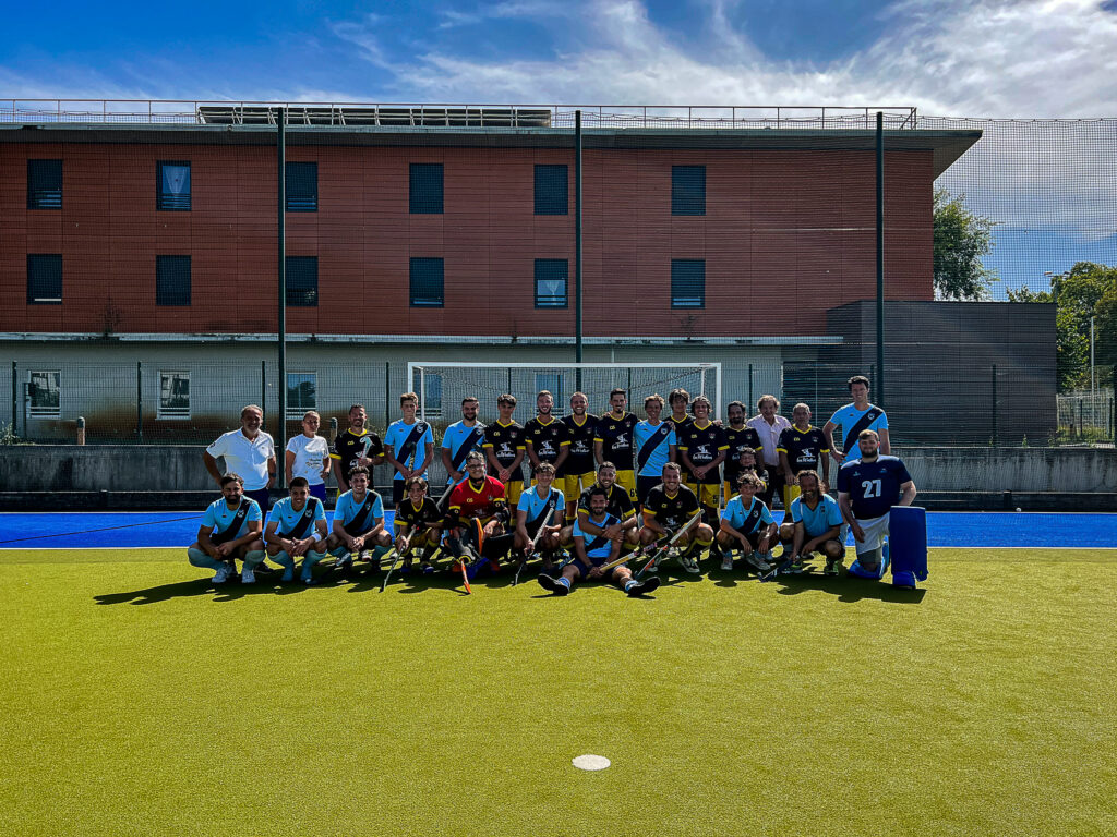 Equipe 1 Hommes, match préparation contre l'Isle Jourdain