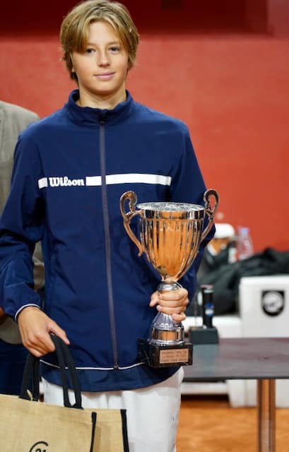 Louis Sallard, un primrosien finaliste à l'U16 Tennis Europe Le Bouscat France