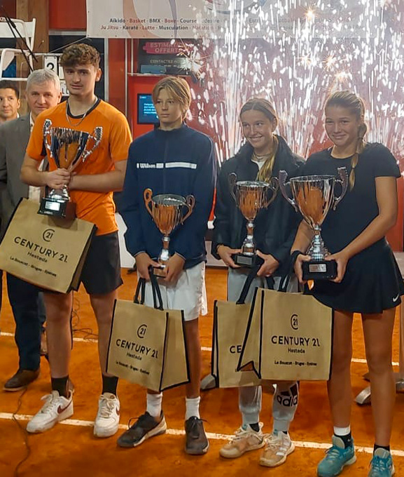 Louis Sallard, un primrosien finaliste à l'U16 Tennis Europe Le Bouscat France