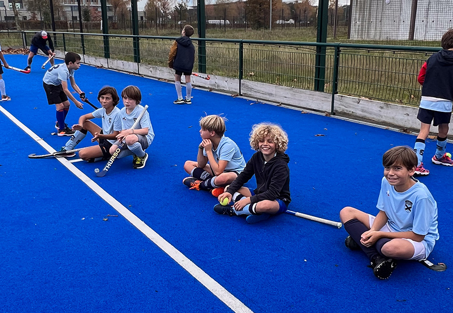 U12 garçons Hockey sur Gazon Villa Primrose