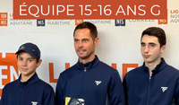 L'équipe jeunes 15/16 ans garçons sacrée championne régionale.