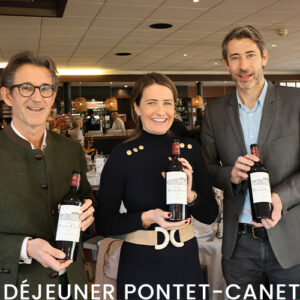 Déjeuner Pontet-Canet