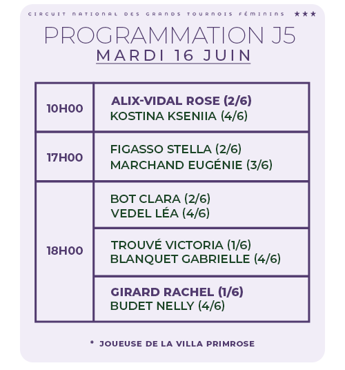 Programmation CNGT 2026 - mardi 16 juin