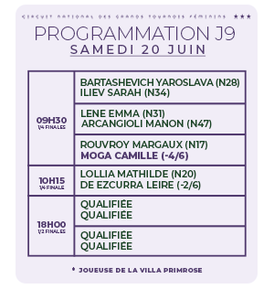 Programmation CNGT 2026 - samedi 20 juin